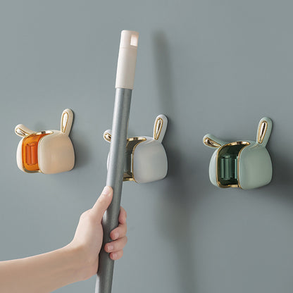 Little White Rabbit Heavy-Duty Adhesive Hooks
