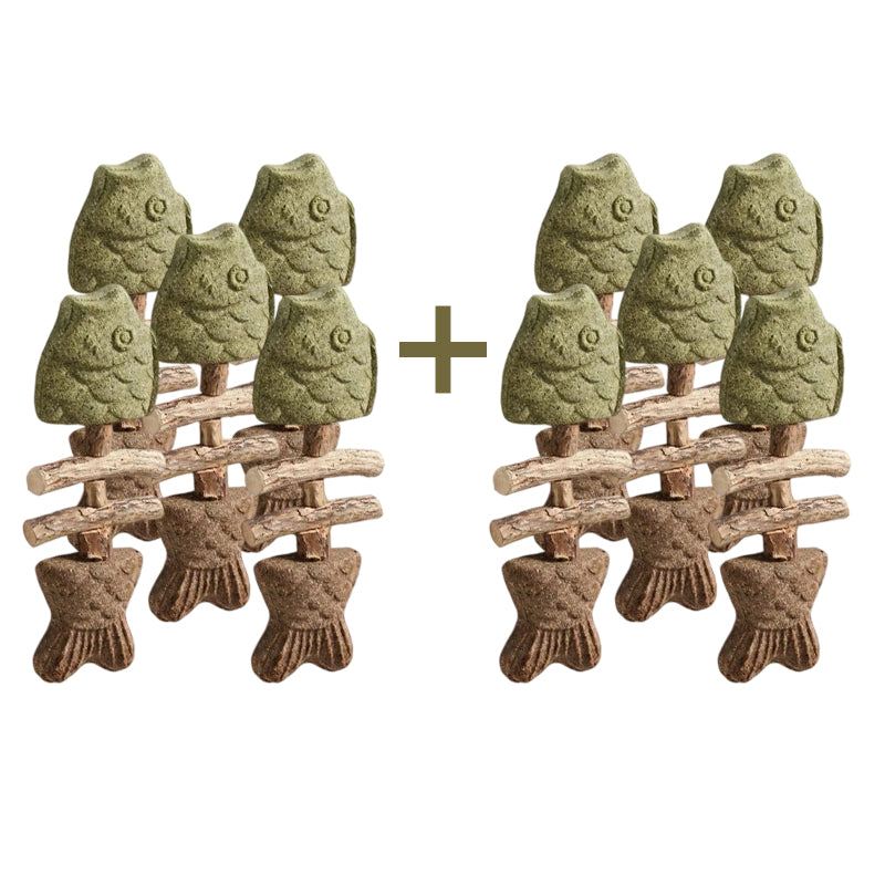 Catnip & Silvervine Chew